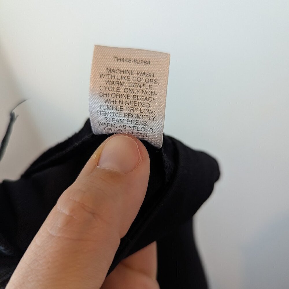 Pendleton Black Dress Pants, Sz 8 - Picture 6 of 6